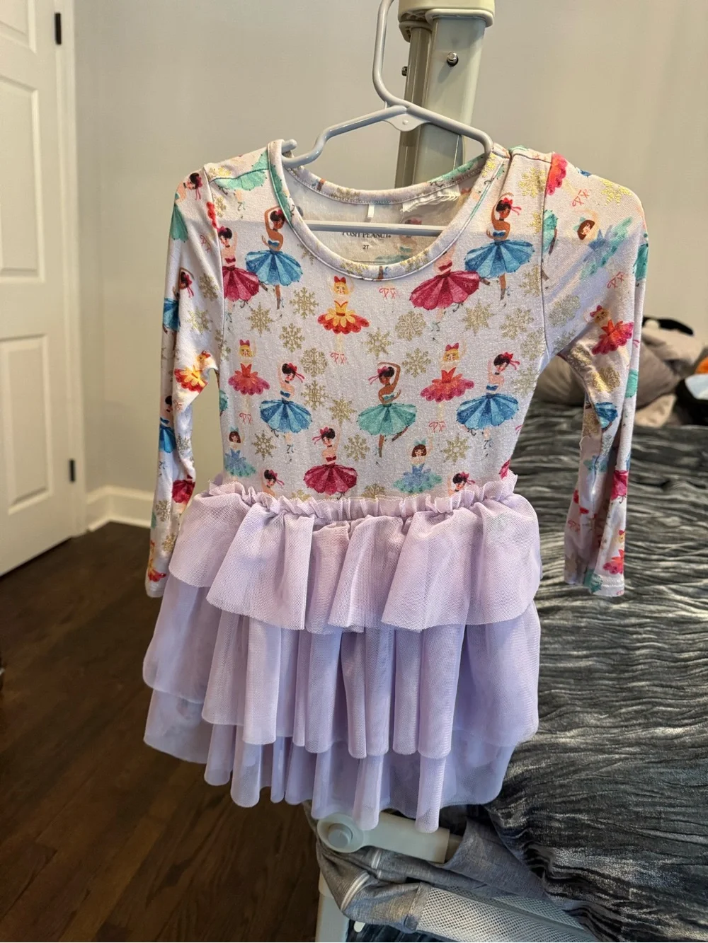 Posh Peanut Lavender Multi-Color Ballet Tutu Dress